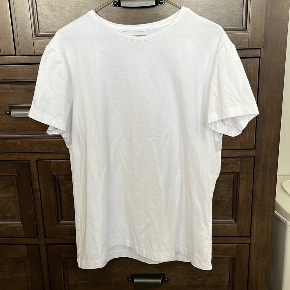H&M White Short Sleeve Tee
